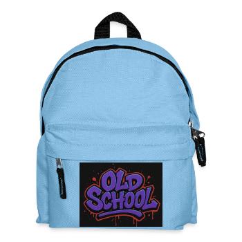 Old School Graffiti Lettering - Kids' Backpack - light blue - Front