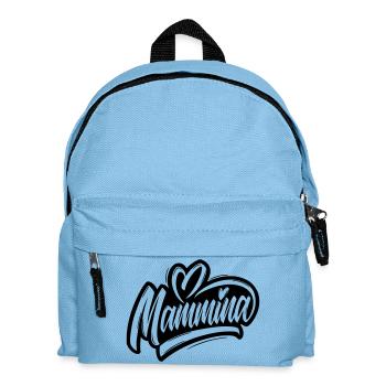Mammina - mère italienne - Sac à dos Enfant - bleu clair - Devant