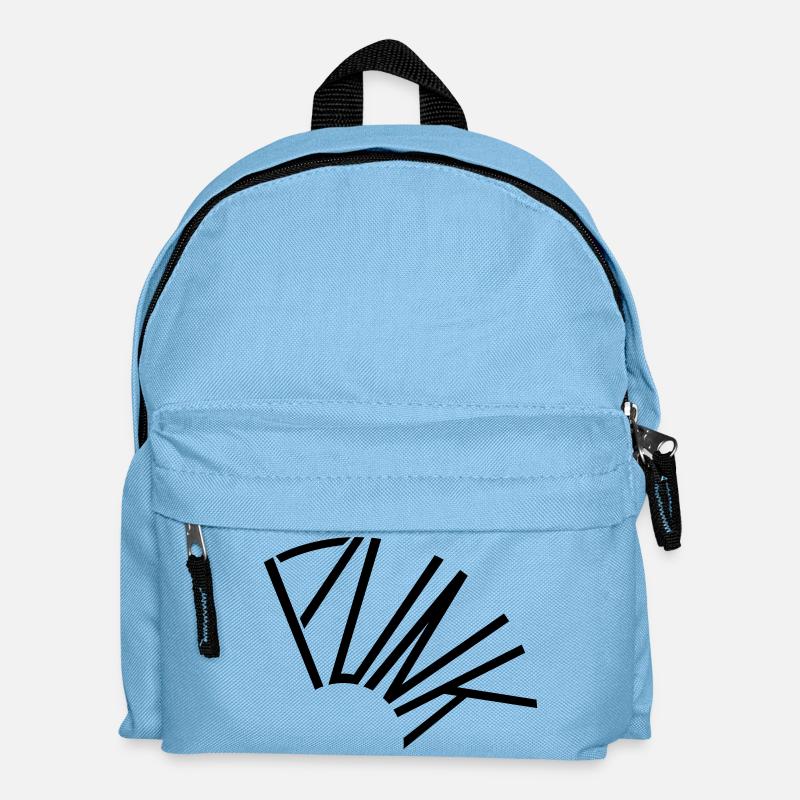punk - Sac à dos Enfant - bleu clair