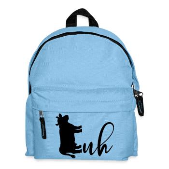 Domestic Cattle Cow Cows - Kids' Backpack - light blue - Front