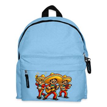 Mariachi Fiesta Gang of Three - Kids' Backpack - light blue - Front