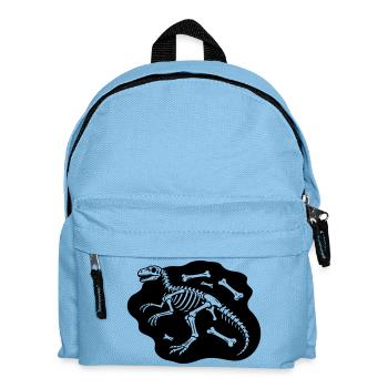 dinosaur bones - Kids' Backpack - light blue - Front