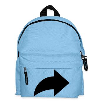 Pfeil, share - Kinder Rucksack - Hellblau - Vorne