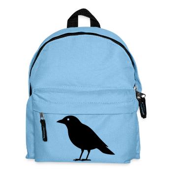 corbeau - Sac à dos Enfant - bleu clair - Devant