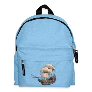 Pirate Ship – Adventure on the High Seas - Kids' Backpack - light blue - Front