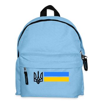Ukraine - Kids' Backpack - light blue - Front