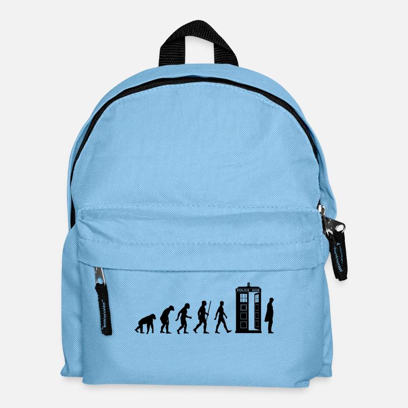 Evolution Tardis - Sac à dos Enfant - bleu clair