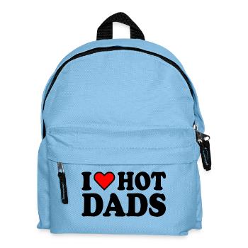 I love hot dads - Sac à dos Enfant - bleu clair - Devant