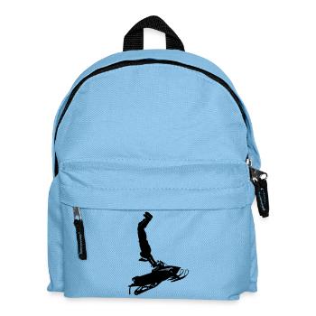 Snowmobile cleasanna tiománaí - Kids' Backpack - light blue - Front