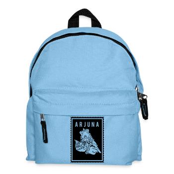 Arjuna - Wayang - Kids' Backpack - light blue - Front