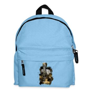 Guitar - Kids' Backpack - light blue - Front