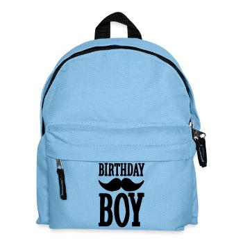 Birthday Boy Hipster - Kinder Rucksack - Hellblau - Vorne