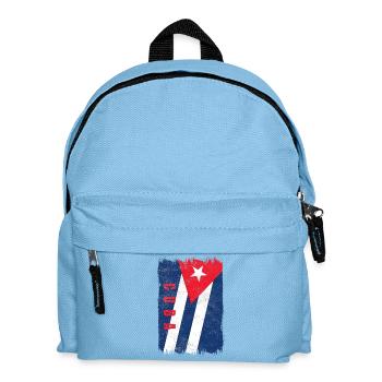 Kuba Flagge - Kinder Rucksack - Hellblau - Vorne