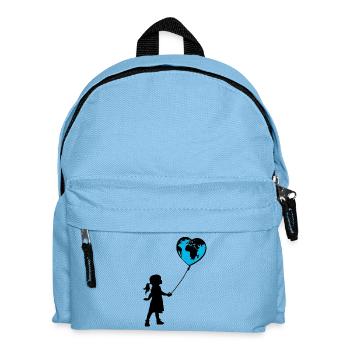 Planète Terre - Sac à dos Enfant - bleu clair - Devant