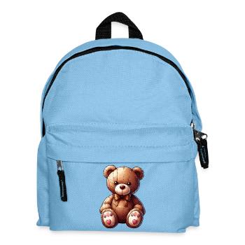 Orso Orsacchiotto Teddybär - Kinder Rucksack - Hellblau - Vorne