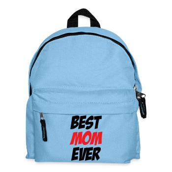 Best Mom - Mother's Day - Kids' Backpack - light blue - Front