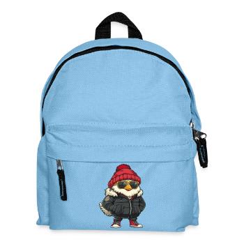 Rooster Winter - Kids' Backpack - light blue - Front