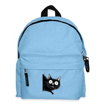 Chat noir Danny - Sac à dos Enfant - bleu clair - Devant