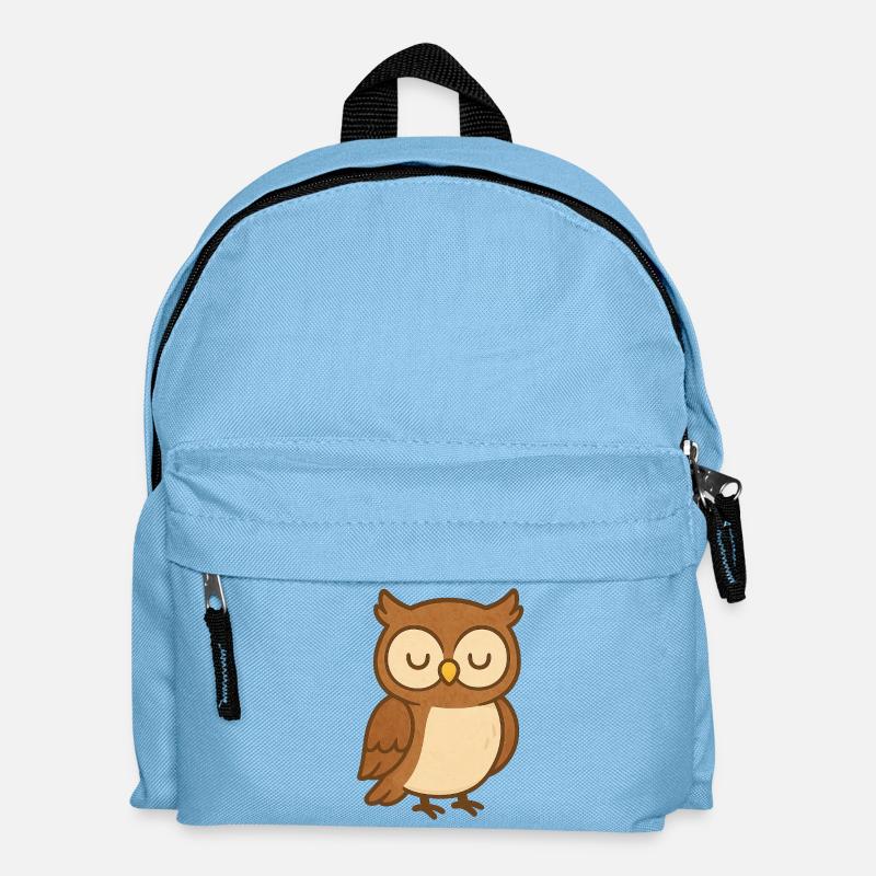 Owl - Kids' Backpack - light blue