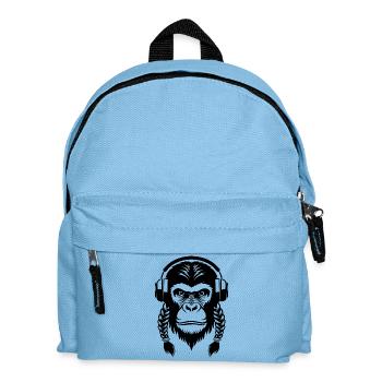 Prime Monkey Head Soundwave Edition Shirt - Kids' Backpack - light blue - Front