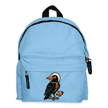 Raven Comics Style - Kids' Backpack - light blue - Front