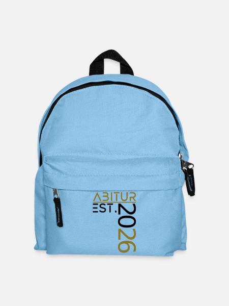 Abitur 2026 - Kinder Rucksack - Hellblau