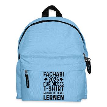 Fachabi 2026 - Kids' Backpack - light blue - Front