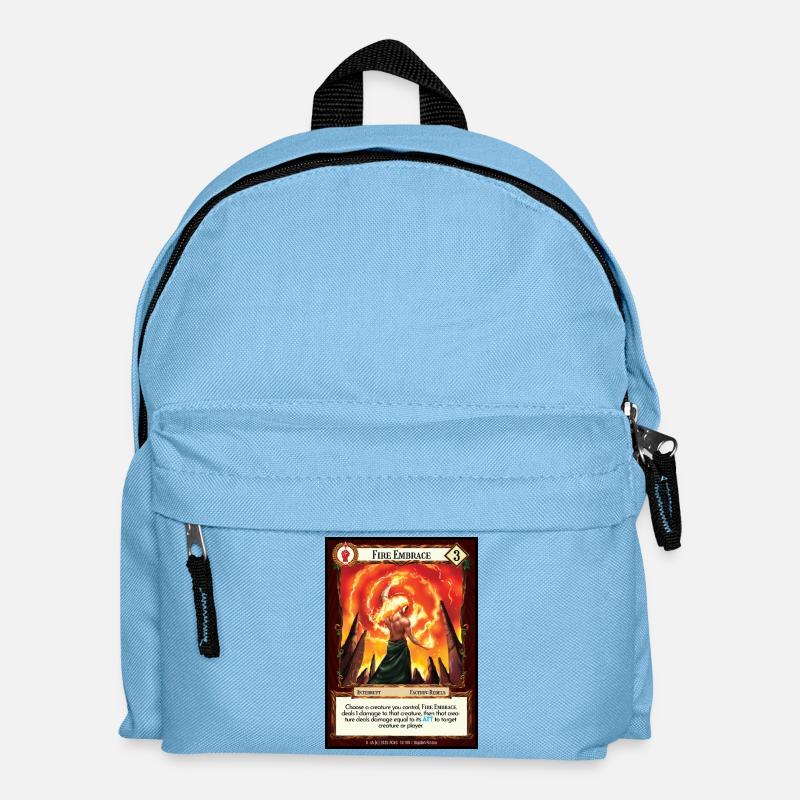 Fire Embrace - Kids' Backpack - light blue