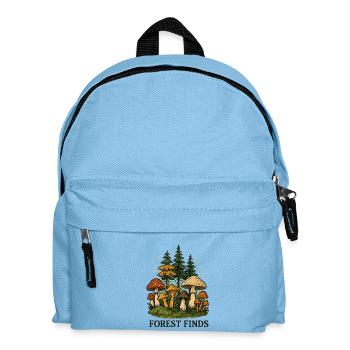 Forest find mushroom discovery - Kids' Backpack - light blue - Front
