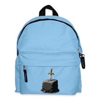 Épée dans le Rocher Excalibur - Sac à dos Enfant - bleu clair - Devant