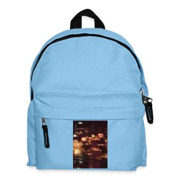 Nébuleuse de Brouillard Ondes de néon - Sac à dos Enfant - bleu clair - Devant