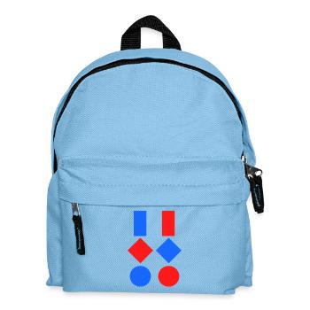 the Tables of Chartres - Kids' Backpack - light blue - Front