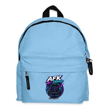 AFK mais dégoulinant - Sac à dos Enfant - bleu clair - Devant
