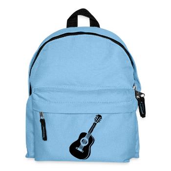 Guitar Music Gift Musician Music Band - Kids' Backpack - light blue - Front