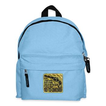toi tu creuses! - Sac à dos Enfant - bleu clair - Devant