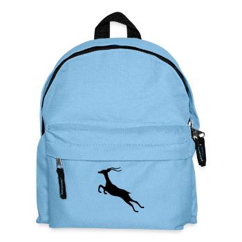 gazelle drawing animal gazelle springbok wild safa - Kids' Backpack - light blue - Front