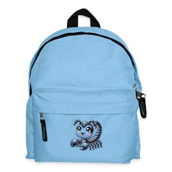 Skorpion Kind - Kinder Rucksack - Hellblau - Vorne