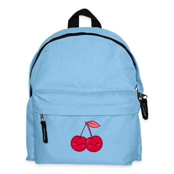 Cherry mania - Kids' Backpack - light blue - Front