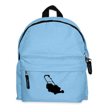 Rasenmäher - Kinder Rucksack - Hellblau - Vorne
