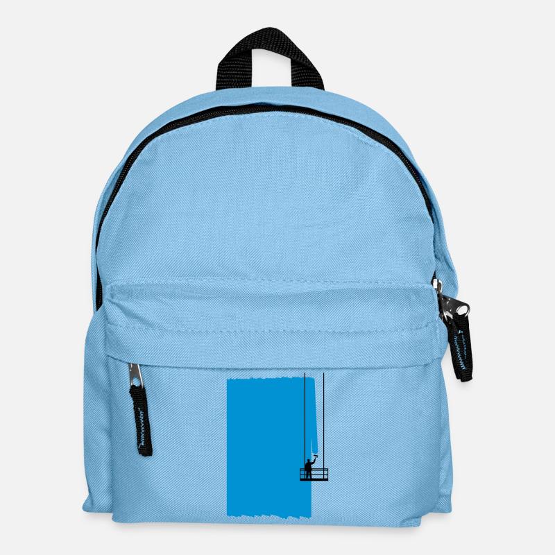 Fassaden Maler - Kinder Rucksack - Hellblau