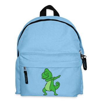 Dabbing Dab gecko reptiles - Sac à dos Enfant - bleu clair - Devant