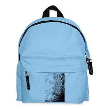 Abstraktes Design - Kinder Rucksack - Hellblau - Vorne