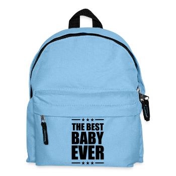 Best Baby Ever - Kinder Rucksack - Hellblau - Vorne