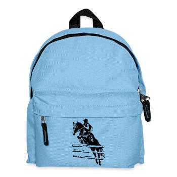 Show Jumper Rider - Kids' Backpack - light blue - Front