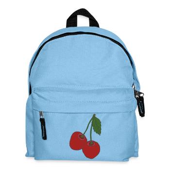 cherries - Kids' Backpack - light blue - Front
