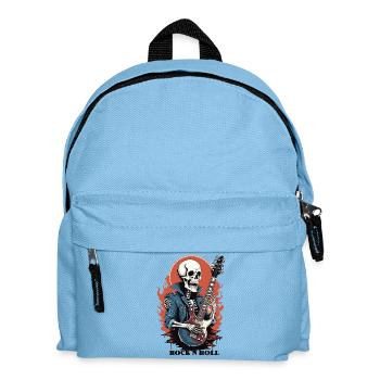 Rock 'n' Roll Skeleton - Kids' Backpack - light blue - Front