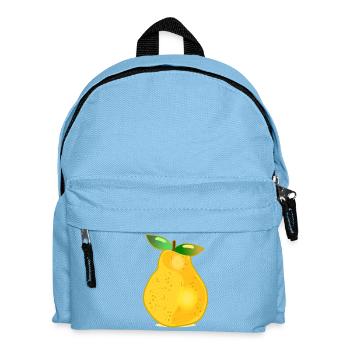 OBST REIFE BIRNE - Kinder Rucksack - Hellblau - Vorne