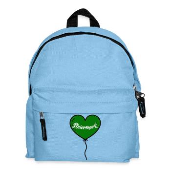 Styria Heart Balloon - Kids' Backpack - light blue - Front