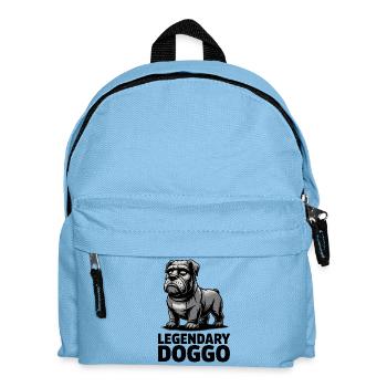 Bouledogue légendaire - Sac à dos Enfant - bleu clair - Devant