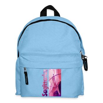 Zodiac Sagittarius Watercolor - Kids' Backpack - light blue - Front